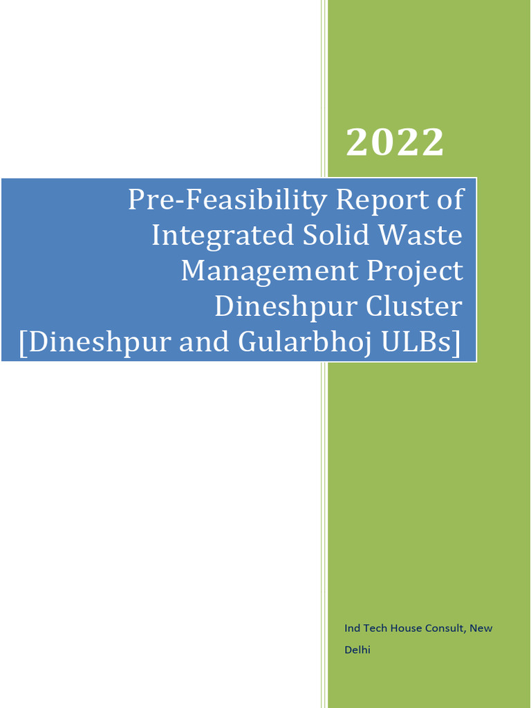 Integrated Solid Waste Management Plan | PDF | Municipal Solid Waste ...