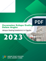 Kecamatan Kelapa Gading Dalam Angka 2023