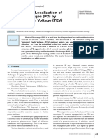 Detection and Localization of Partial Discharges (PD) by TEV Method