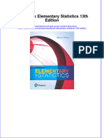 Etextbook Elementary Statistics 13th Edition