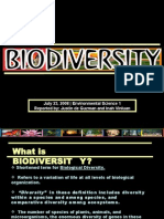 Biodiversity