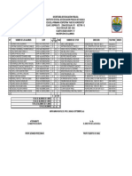 Inscripción, Lista de Aistencia Etc. 4° A 2023-2024