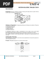 UNIT-4: Orthographic Projection