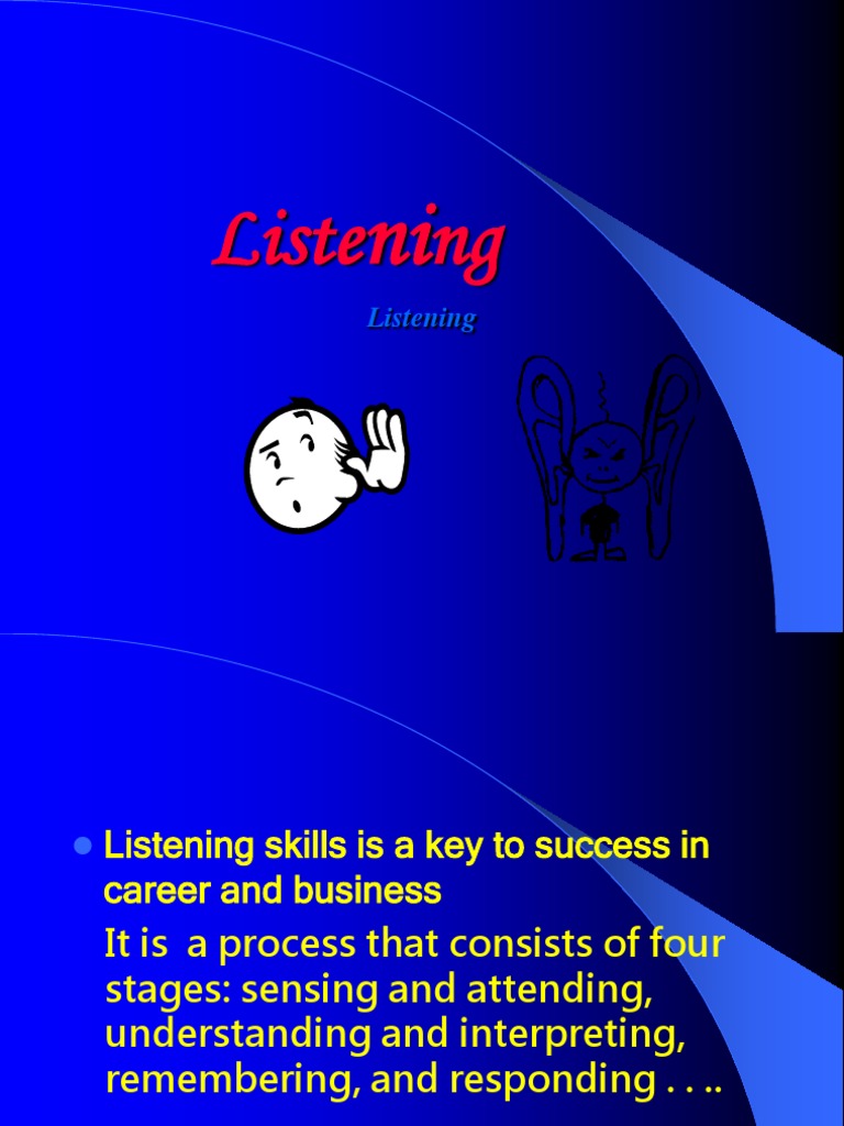 Effective Listening Skills Guide | PDF