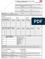 SLTR Daily Authorization Form