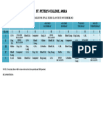 Datesheet Class Test Ii 2023-24