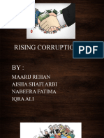 RISING CORRUPTION PPT Final