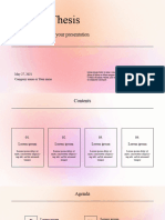 Gradients College Thesis - PPTMON