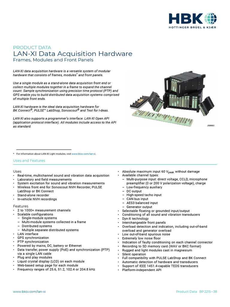 BP 2215 PDF Power Supply Microphone