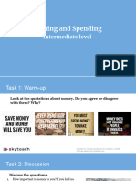 Earning and Spending Worksheet