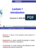 Lecture 01 - Introduction