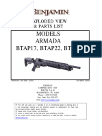 Benjamin Airguns BTAP17 - BTAP22 - BTAP25