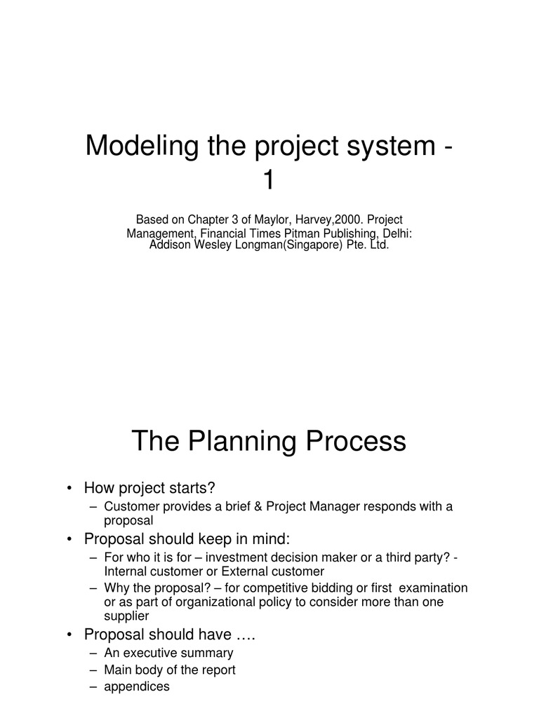 Modeling The Project System - 1 | PDF | Systems Science | Economies