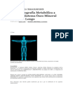 Una Radiografía Metabólica A Nuestro Sistema Óseo Mineral Por: José Longo