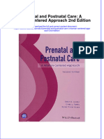 Prenatal and Postnatal Care A Woman Centered Approach 2nd Edition