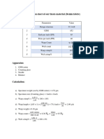 Specification Sheet