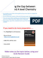 Chemsitry Bridging The Gap