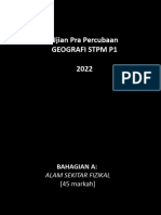 Pra Percubaan 2022