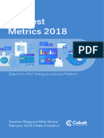 Pen Test Metrics 2018