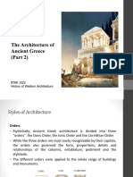 Lecture 3b - The Architecture of Ancient Greece (Part 2)