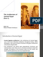 Lecture 2a - Architecture of Ancient Egypt Part 1