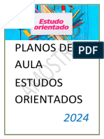 Planos de Aula Estudos Orientados 2024.