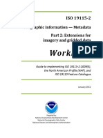 ISO 19115-2 Workbook - Part II Extentions For Imagery and Gridded Data