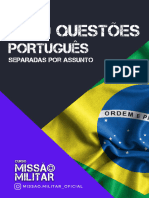 +1100 QUESTÕES - PORTUGUÊS - Missão Militar