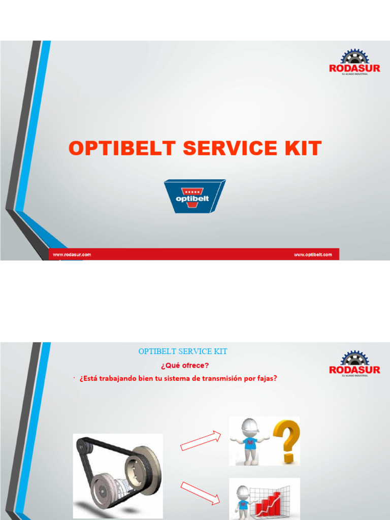 Optibelt Service Kit 2018 PDF Ingenieria Eléctrica Ciencias fisicas