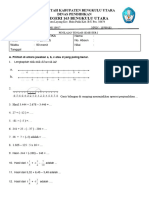 PTS Matematika SD Kelas 6 K3