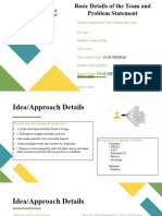 Idea Presentation Format SIH2023 College