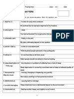 EAP Reading Worksheet Week 2 - Sleep Matters