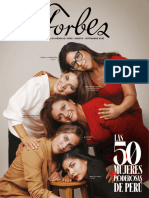 Forbes Septiembre 50 Mujeres