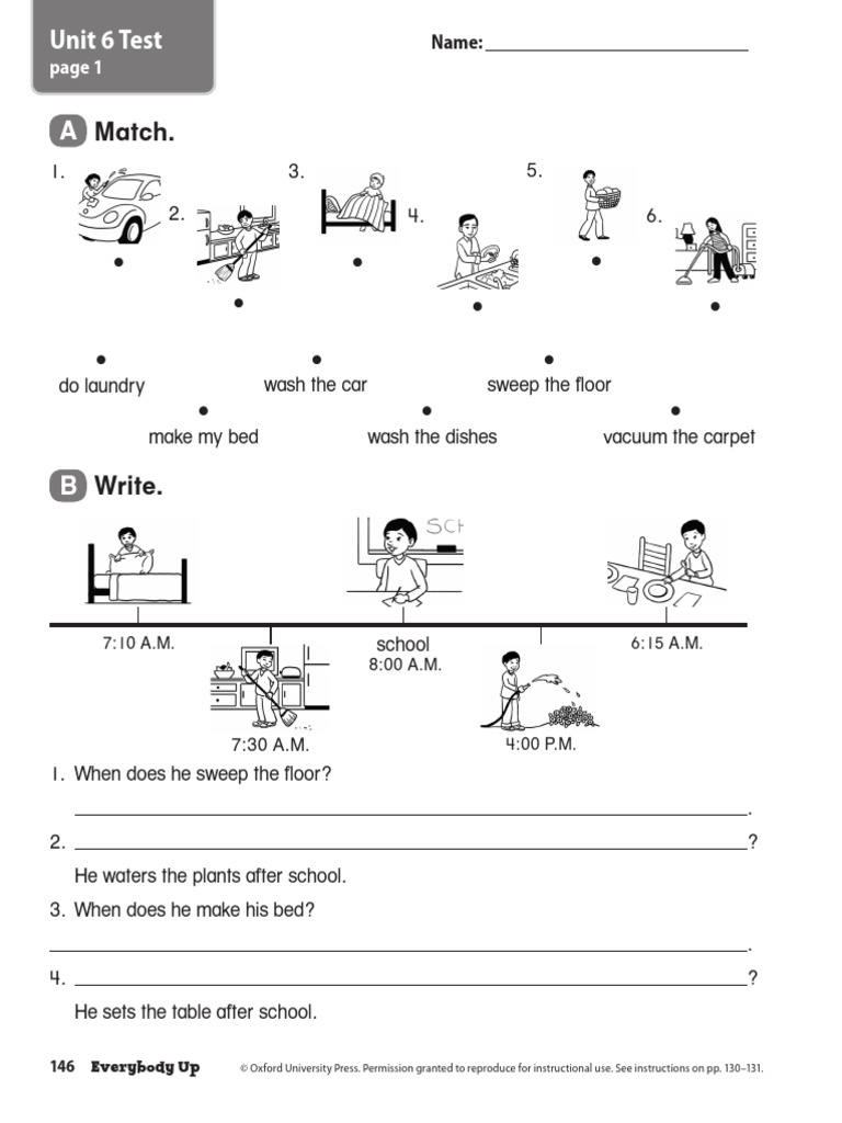 EU3 Test U6 PDF Western Cuisine Home