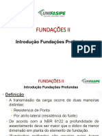 Aula 01 - Introdução Fundações Profundas