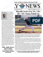MSBL World Series Daily News - Oct 21 2011