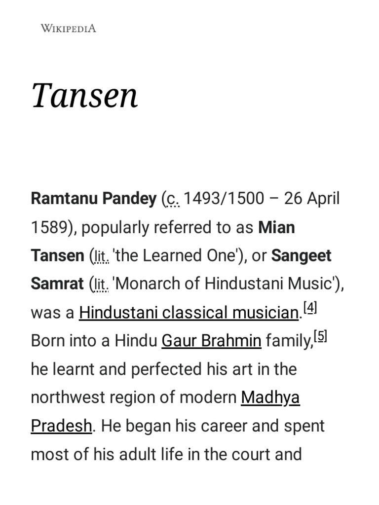 tansen-wikipedia-pdf