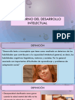 Trastorno Del Desarrollo Intelectual