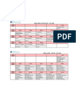 Snack & Lunch Menu (December 2023)