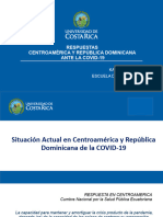 Situación Actual en Centroamérica y República Dominicana de La COVID-19