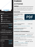 Modern Minimalist CV Resume