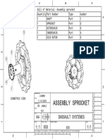 Bom Assembly Sprocket