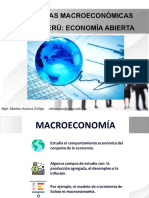 Politicas Comerciales Macroeconómicas Peruanas
