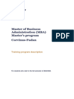 Masters of Business Administration (Fudan) Masters Program 2022 23 v2 (20231016) .C9e