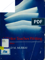 Donald M. Murray - A Writer Teaches Writing Revised-Cengage Learning (2003)