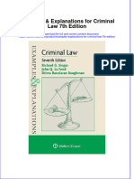 Examples Explanations For Criminal Law 7th Edition