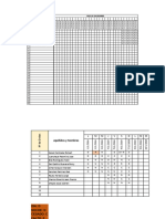 Lista de Asistencia en Excel