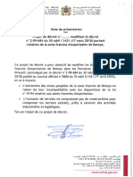 Projet Decret 2.19.109 FR