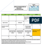 Calendario Actividades Enero 2024