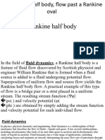 Flow Past A Half Body, Flow Past A Rankine Oval